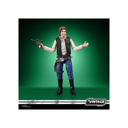 Star Wars The Vintage Collection Han Solo (Un Nouvel Espoir) figurine 3,75 pouces Hasbro VC372 G0921