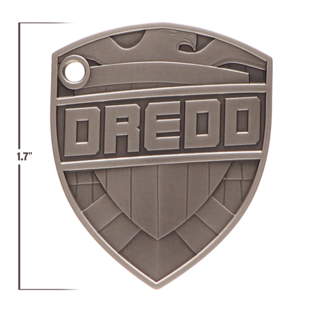 2000 AD - Judge Dredd Badge 2025 Silver Collectible by 101 Collectibles