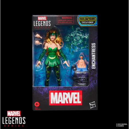 Marvel Legends Series BAF Executioner Enchantress Figurine 6 pouces Hasbro G0823