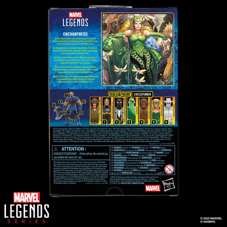 Marvel Legends Series BAF Executioner Enchantress Figurine 6 pouces Hasbro G0823