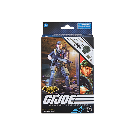 GI Joe Classified Series Nightforce Tunnel Rat Figurine 6 pouces Hasbro #107 F7740