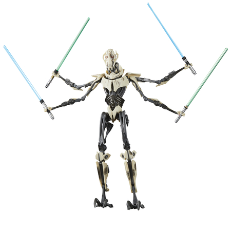 Star Wars The Black Series General Grievous (Battle Damaged) Star Wars: Battlefront II 6-Inch Gaming Action Figure Hasbro F8326