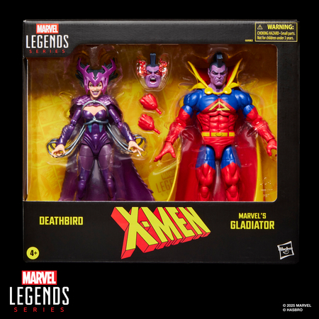 Marvel Legends Series X-Men Deathbird & Marvel’s Gladiator Ensemble de 2 figurines 6 pouces Hasbro G0582