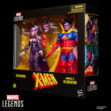 Marvel Legends Series X-Men Deathbird & Marvel’s Gladiator Ensemble de 2 figurines 6 pouces Hasbro G0582