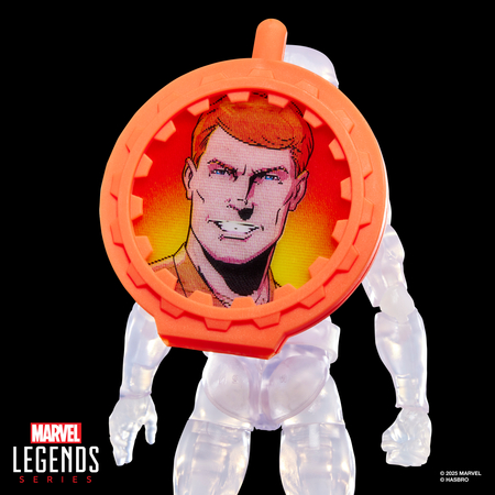 Marvel Legends Series Secret Wars Ice Man X-Men Retro 6-Inch Action Figure with Lenticular Shield Hasbro G0592