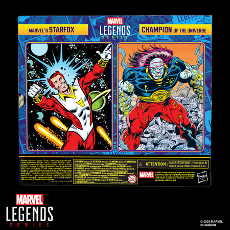Marvel Legends Series Marvel’s Starfox & Champion of the Universe Two-Pack 6-Inch Scale Action Figures Hasbro G0643