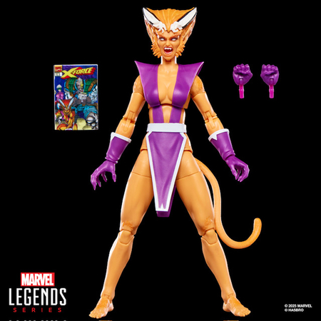 Marvel Legends Series X-Men X-Force Feral 6-Inch Action Figure Hasbro G0818