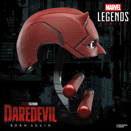 Marvel Legends Series Daredevil: Born Again Premium Roleplay Mask and Billy Club Hasbro G1598