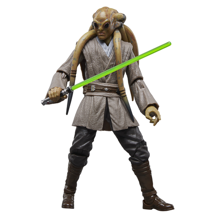 Star Wars The Black Series Kit Fisto - Star Wars: La Revanche des Siths 20e Anniversaire Figurine 6 pouces Hasbro G1743