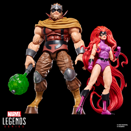 Marvel Legends Inhumans Medusa & Marvel’s Gorgon Ensemble de figurines 6 pouces Hasbro G1870
