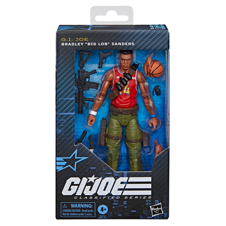 GI Joe Classified Series Bradley "Big Lob" Sanders 6-inch scale action figure Hasbro #189 NEW YORK COMICCON G2276