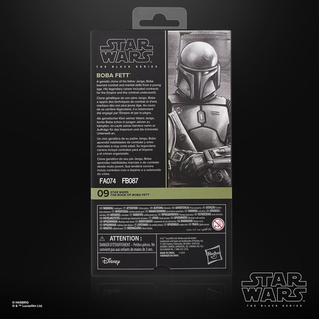 Star Wars The Black Series Boba Fett (Le Libre de Boba Fett) Figurine 6 pouces Hasbro #09 G2568
