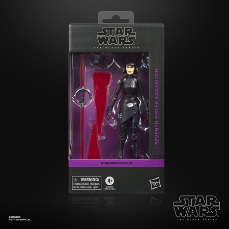 Star Wars The Black Series Seventh Sister Inquisitor (Rebels) Figurine 6 pouces Hasbro #09 G2569