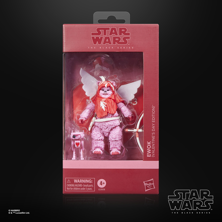 Star Wars The Black Series Ewok (Édition St-Valentin) Figurine 6 pouces Hasbro G2808 Star Wars The Black Series Ewok (Édition St-Valentin) Figurine 6 pouces Hasbro G2808