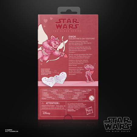 Star Wars The Black Series Ewok (Édition St-Valentin) Figurine 6 pouces Hasbro G2808 Star Wars The Black Series Ewok (Édition St-Valentin) Figurine 6 pouces Hasbro G2808