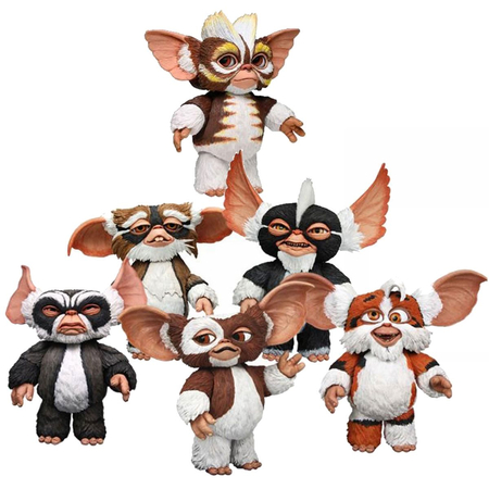 Gremlins Mogwais 7-Inch Scale Action Figure Set of 6 NECA