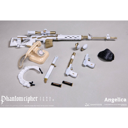 Phantom Cipher: Zero Trace Angelica Figurine Échelle 1:6 DamToys GLC01 914846