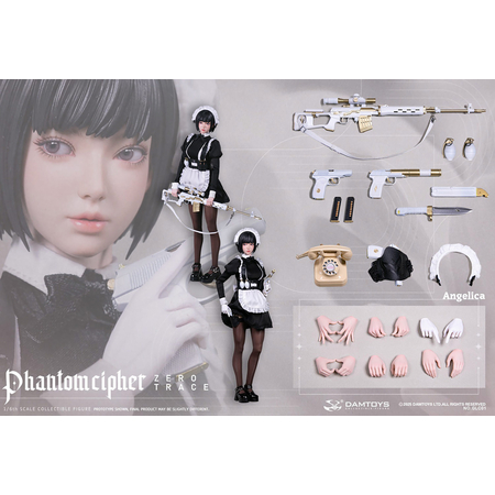 Phantom Cipher: Zero Trace Angelica Figurine Échelle 1:6 DamToys GLC01 914846