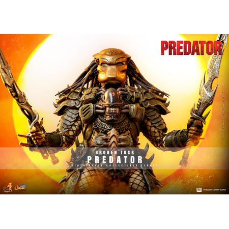 Alien VS Predator - Broken Tusk Predator 1:6 Scale Figure Hot Toys CMS029 914875