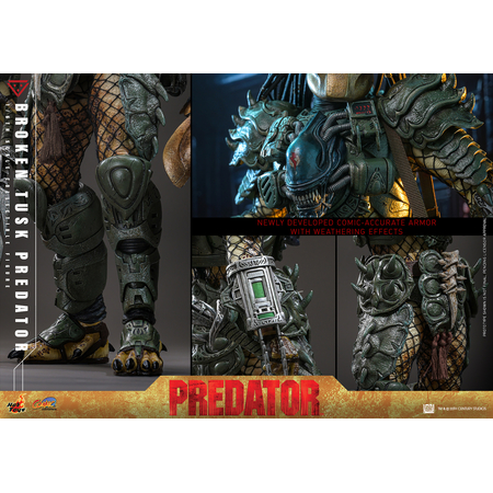 Alien VS Predator - Broken Tusk Predator 1:6 Scale Figure Hot Toys CMS029 914875