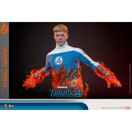 Marvel Fantastic Four: First Steps - Human Torch 1:6 Scale Figure Hot Toys MMS829 914702