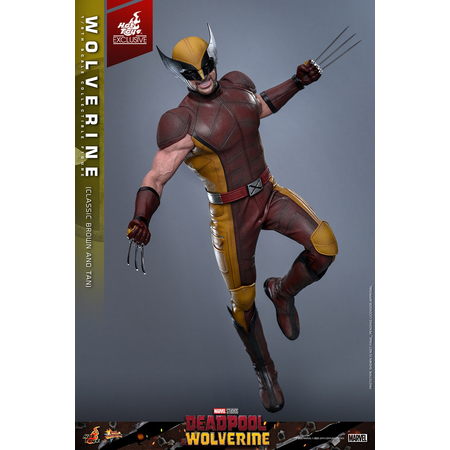 Marvel Wolverine (Classic Brown and Tan) 1:6 Scale Collectible Figure Hot Toys MMS831 914849