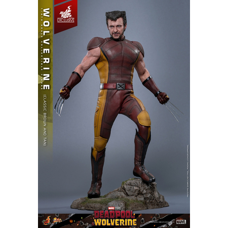 Marvel Wolverine (Classic Brown and Tan) 1:6 Scale Collectible Figure Hot Toys MMS831 914849