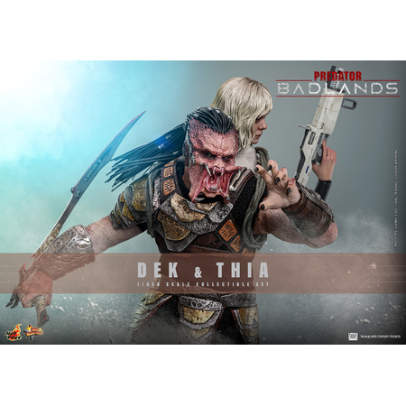 Predator: Badlands - Dek et Thia Ensemble de figurines Échelle 1:6 Hot Toys MMS850 9150762