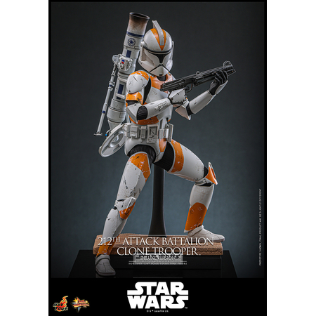 Star Wars: La Revanche des Sith 212th Attack Battalion Clone Trooper (Version de Luxe) Figurine Échelle 1:6 Hot Toys MMS852 9151012