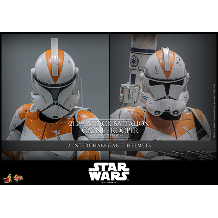 Star Wars: La Revanche des Sith 212th Attack Battalion Clone Trooper (Version de Luxe) Figurine Échelle 1:6 Hot Toys MMS852 9151012