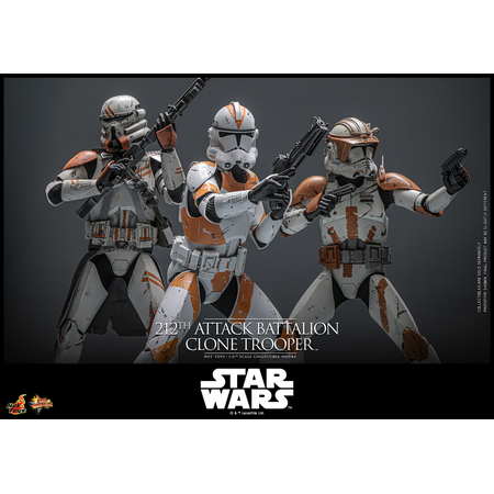 Star Wars: Revenge of the Sith 212th Attack Battalion Clone Trooper 1:6 Scale Figure Hot Toys MMS851 915101