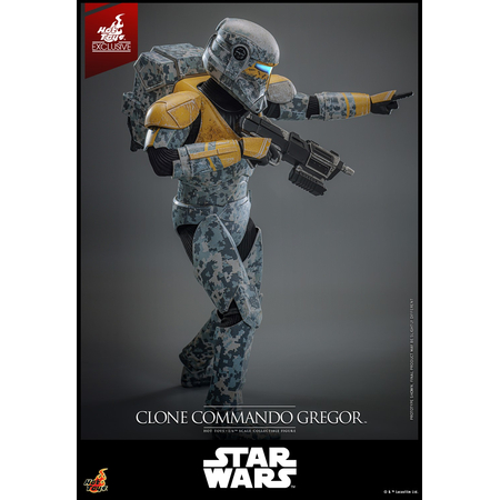 Star Wars: La Guerre des Clones - Clone Commando Gregor Figurine Échelle 1:6 Hot Toys TMS155 914539