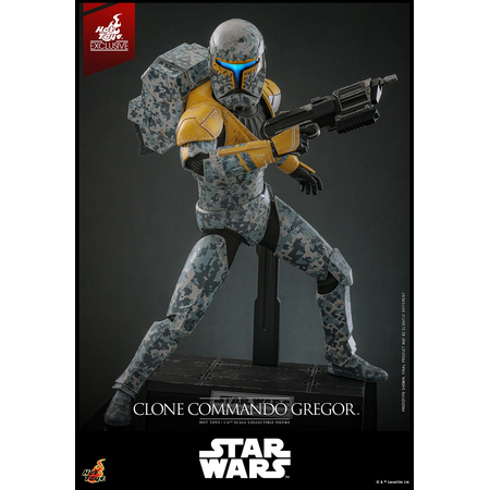 Star Wars: La Guerre des Clones - Clone Commando Gregor Figurine Échelle 1:6 Hot Toys TMS155 914539