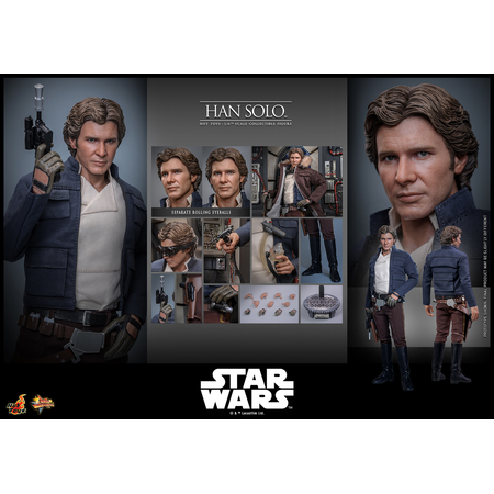 Star Wars: The Empire Strikes Back Han Solo 1:6 Scale Figure Hot Toys MMS846 915015 Star Wars: The Empire Strikes Back Han Solo 1:6 Scale Figure Hot Toys MMS846 915015