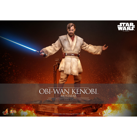 Star Wars Obi-Wan Kenobi (Mustafar) 1:6 Scale Figure Hot Toys MMS843 914982