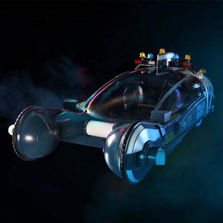 Blade Runner 2049 Deckard's Spinner Car Diecast Collectible Figure Insight Editions 914854