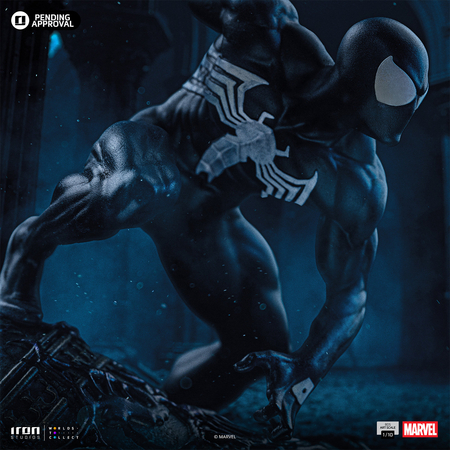 Marvel Spider-Man Black 1:10 Scale Statue Iron Studios MARCAS129025-10 914914