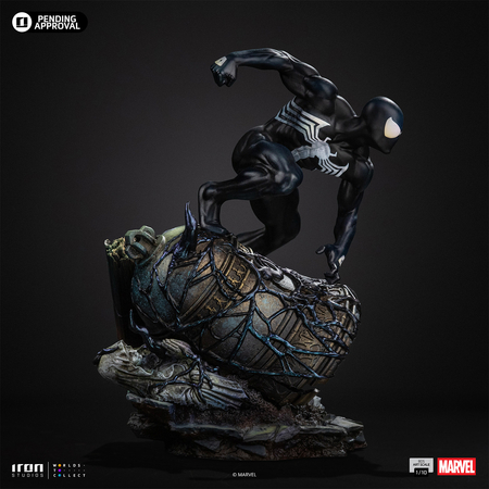 Marvel Spider-Man Black 1:10 Scale Statue Iron Studios MARCAS129025-10 914914
