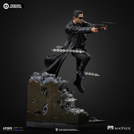 La Matrice Neo Statue Échelle 1:10 Iron Studios MATRIX128425-10 914825