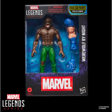 Marvel Legends Series BAF Executioner Werewolf By Night 6-Inch Action Figure Hasbro G0822
