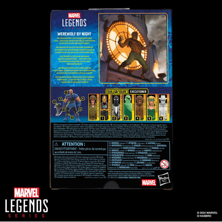 Marvel Legends Series BAF Executioner Werewolf By Night 6-Inch Action Figure Hasbro G0822