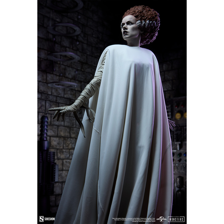 La Fiancée de Frankenstein (1935) Statue fabriquée avec résine et tissu Premium Format Figure Sideshow Collectibles 3009513