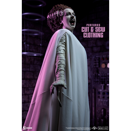 La Fiancée de Frankenstein (1935) Statue fabriquée avec résine et tissu Premium Format Figure Sideshow Collectibles 3009513