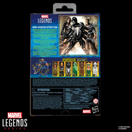 Marvel Legends Series BAF Executioner Dark Avengers Spider-Man Figurine 6 pouces Hasbro G0824