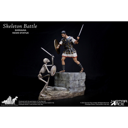 Ray Harryhausen - Scène de Bataille contre le Squelette Diorama Échelle 1:8 Star Ace Toys Ltd SA8064 914874