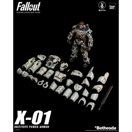 Fallout X-01 Institute Power Armor 1:6 Scale Figure Threezero 3Z10030W0 914833