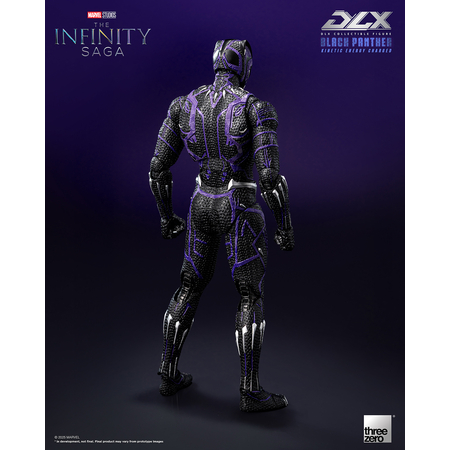Marvel DLX Black Panther (Kinetic Energy Charged) Action Figure Threezero 3Z08210W0 914883