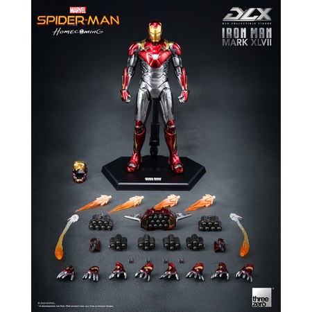 Marvel Iron Man Mark 47 DLX Figurine Threezero 3Z09468W0 915077