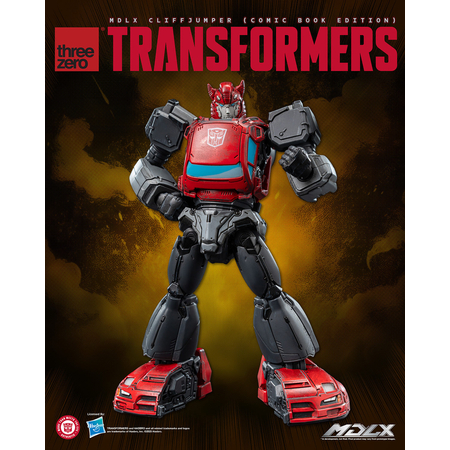 Transformers Cliffjumper MDLX (Édition Livre de Comic) Figurine 5 pouces Threezero 3Z08730W0 914931