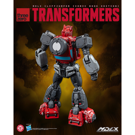 Transformers Cliffjumper MDLX (Édition Livre de Comic) Figurine 5 pouces Threezero 3Z08730W0 914931